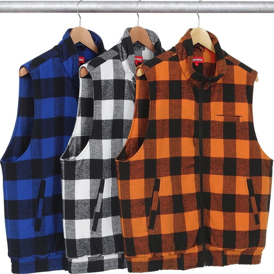 Buffalo Plaid Flannel Vest